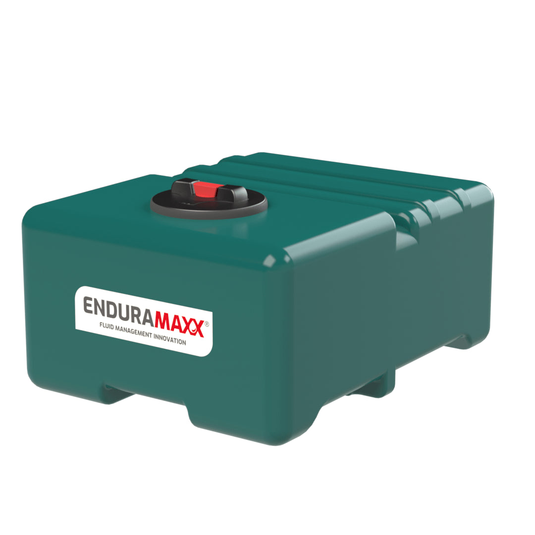 Squat Rainwater Harvesting Tank green 240L