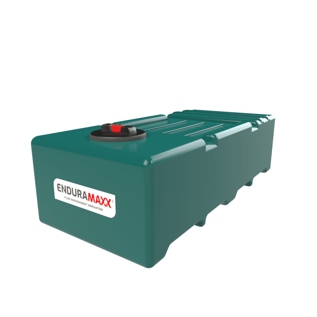 Squat Rainwater Harvesting Tank GREEN 400L