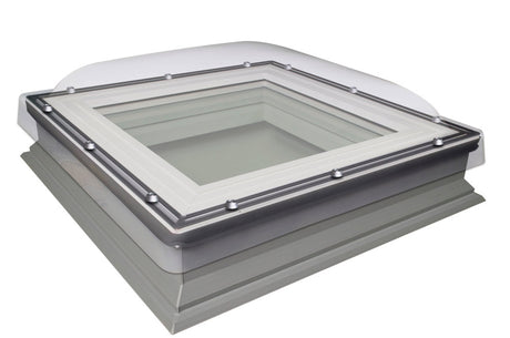Non-Opening Domed Flat Roof Window