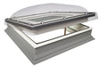 Secure Manually Operated Double Glazed Domed Flat Roof Window