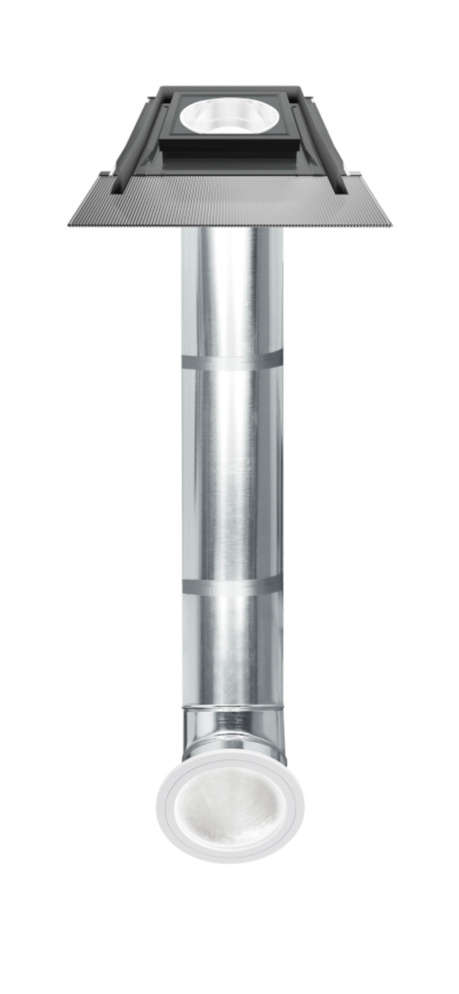 A FAKRO rigid tube high profile tile light tunnel tube