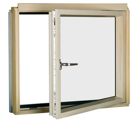 Right Opening L-Shaped Combination Window