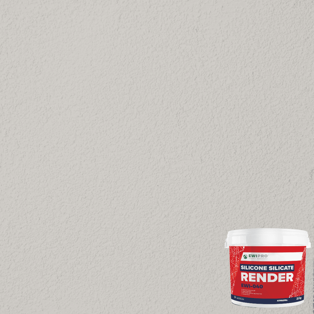 EWI Pro Silicone Silicate Render 1.5mm Grain (EWI-040) – 25KG