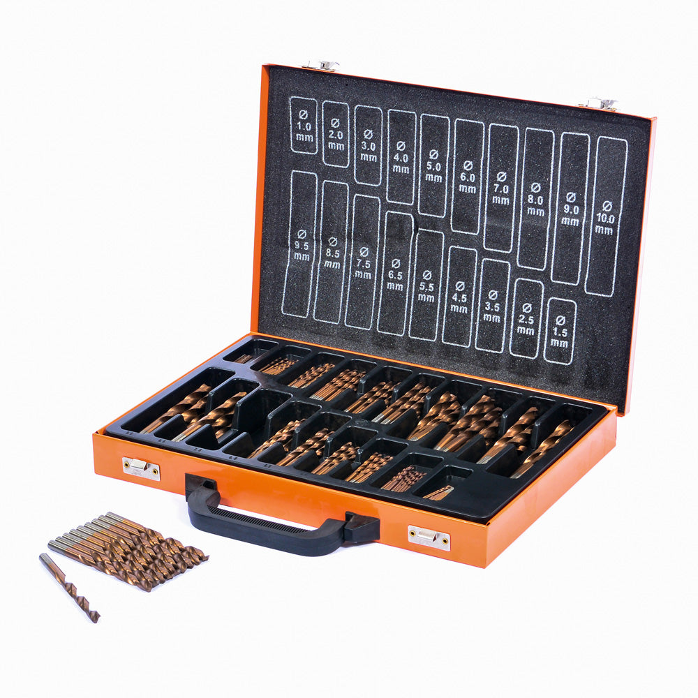 Vaunt - Essentials 170 Piece HSS Cobalt Coated Drill Bit Set