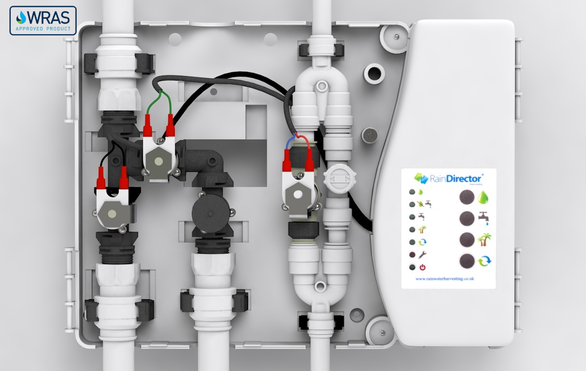 RainWater Harvesting F-Line Gravity Feed System example