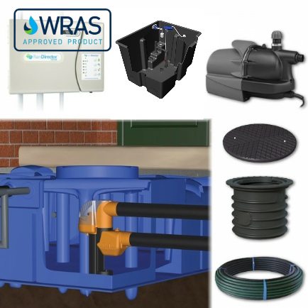 RainWater Harvesting F-Line Gravity Feed System