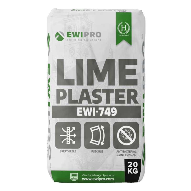EWI Pro Fine Finish Lime Plaster – Internal / External (EWI-749) – 20kg