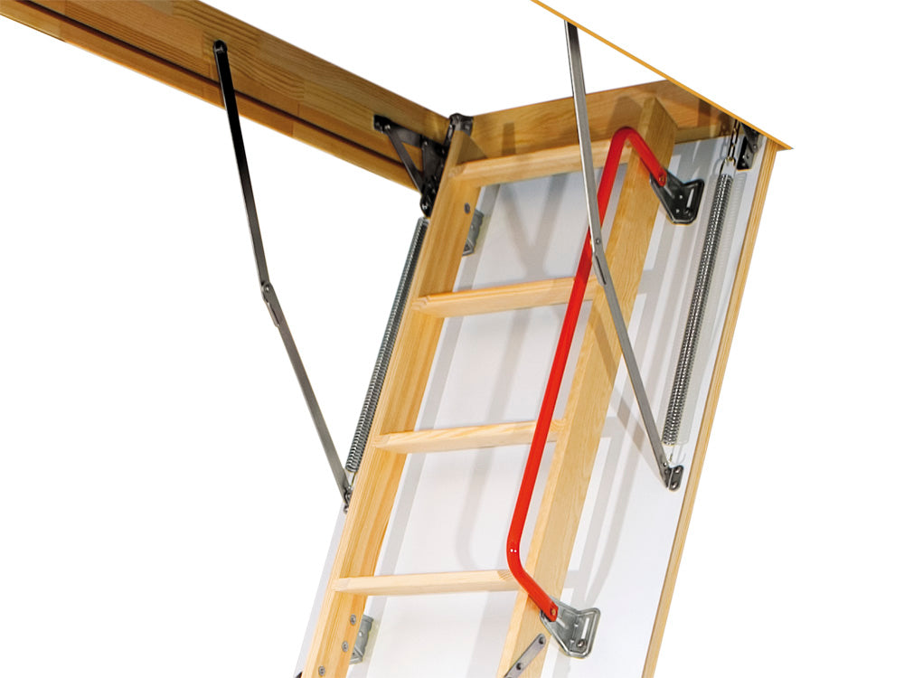 Red Handrail on ladder