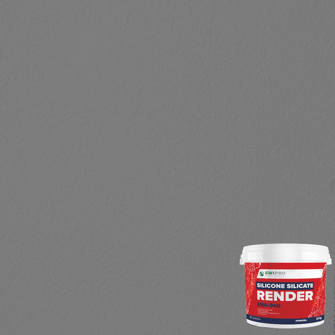 EWI Pro Silicone Silicate Render 1.5mm Grain (EWI-040) – 25KG