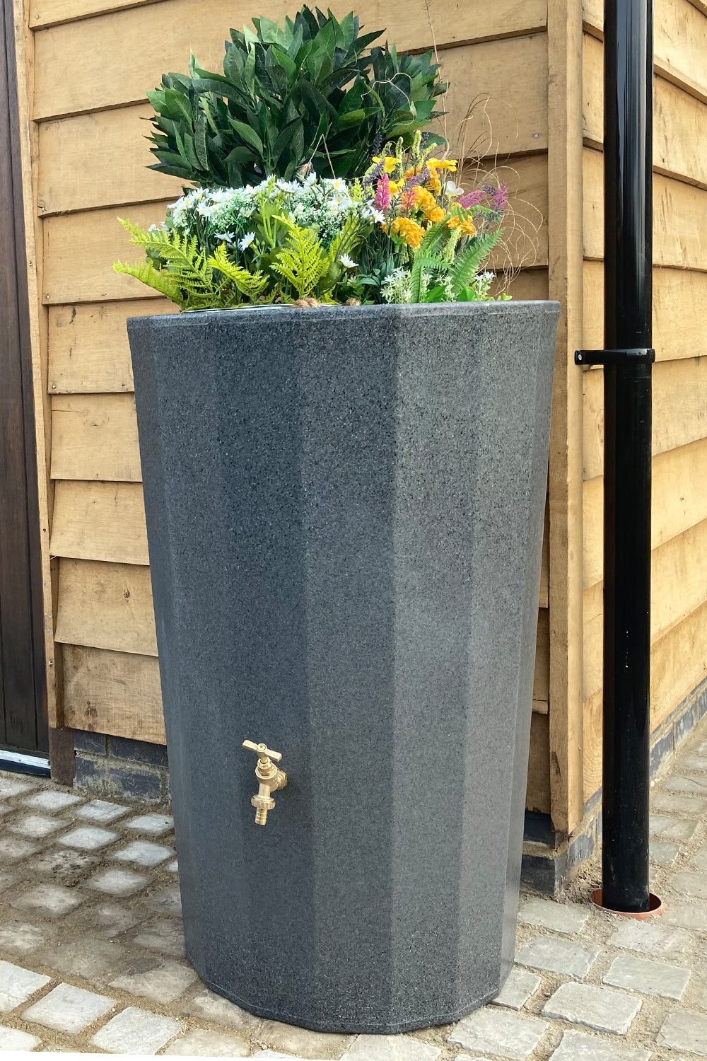 Water Butt - Midi Metropolitan Water Butt Planter grey