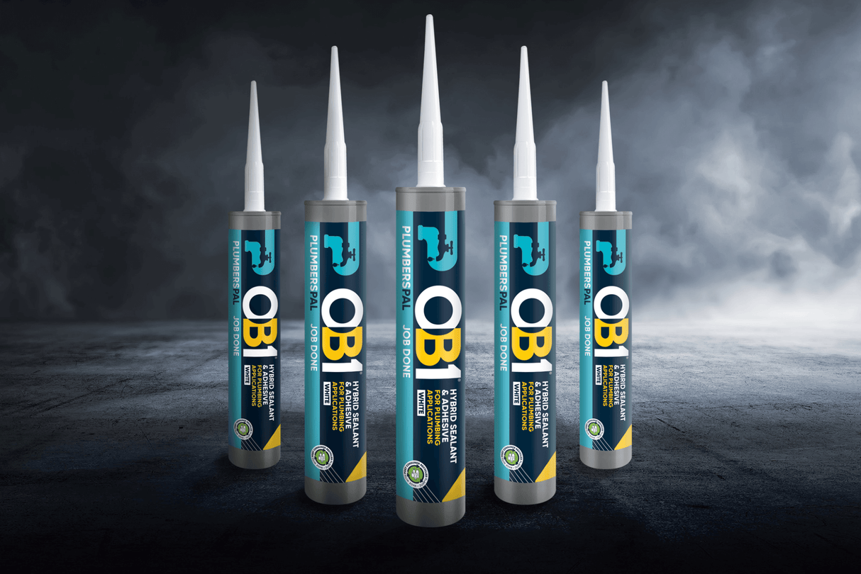 OB1 PlumbersPal Hybrid Sanitary Sealant & Adhesive (290ml)