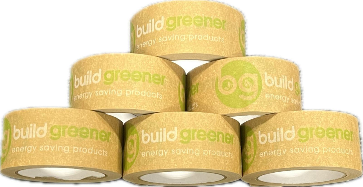 Build Greener Eco Friendly Paper Tape stacked up