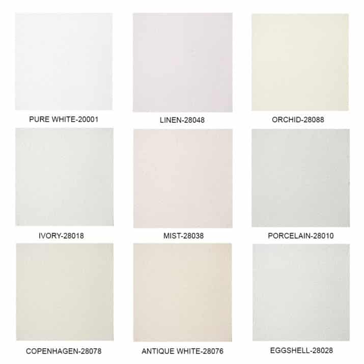 Coloured Render Sample Pot colour chart