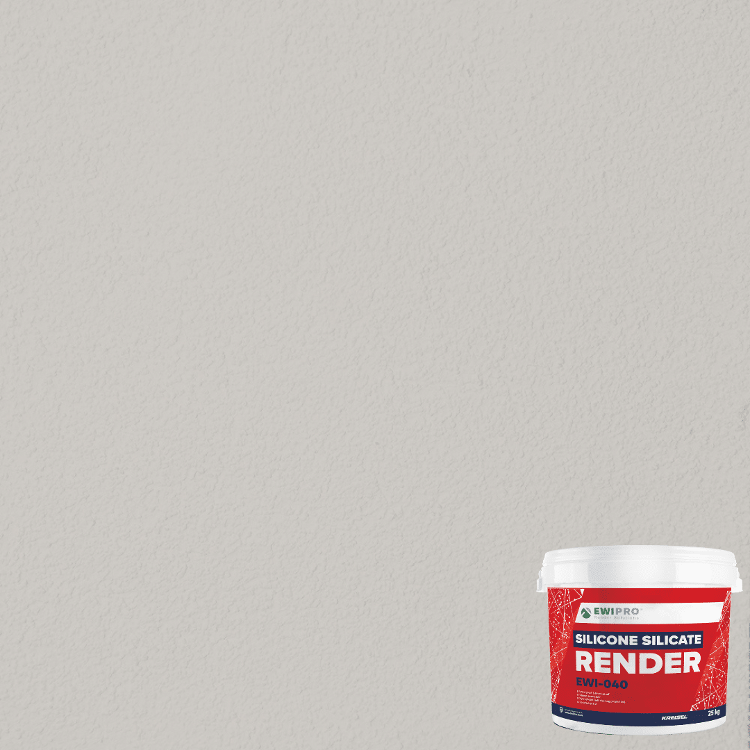 EWI Pro Silicone Silicate Render 1.5mm Grain (EWI-040) – 25KG