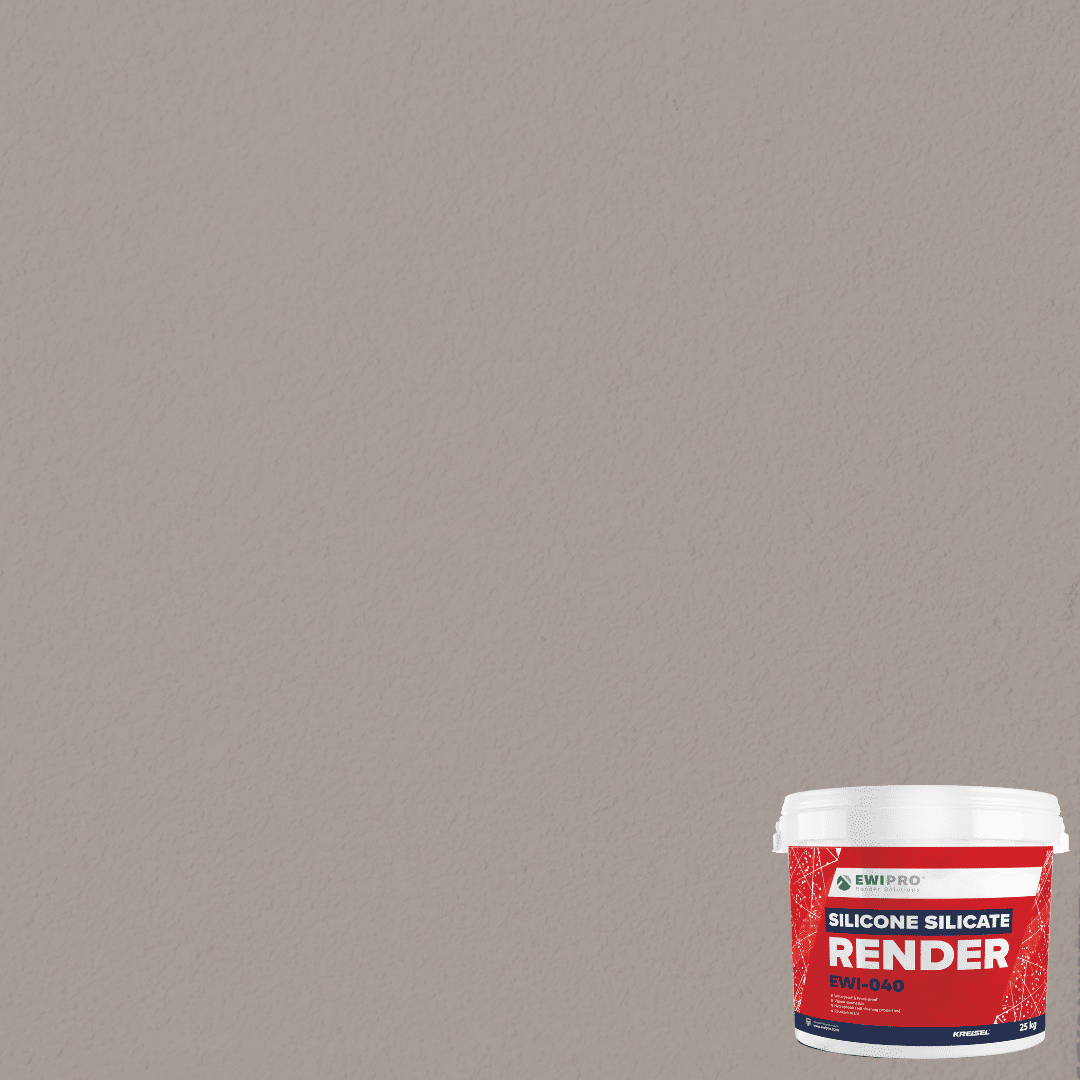 EWI Pro Silicone Silicate Render 1.5mm Grain (EWI-040) – 25KG