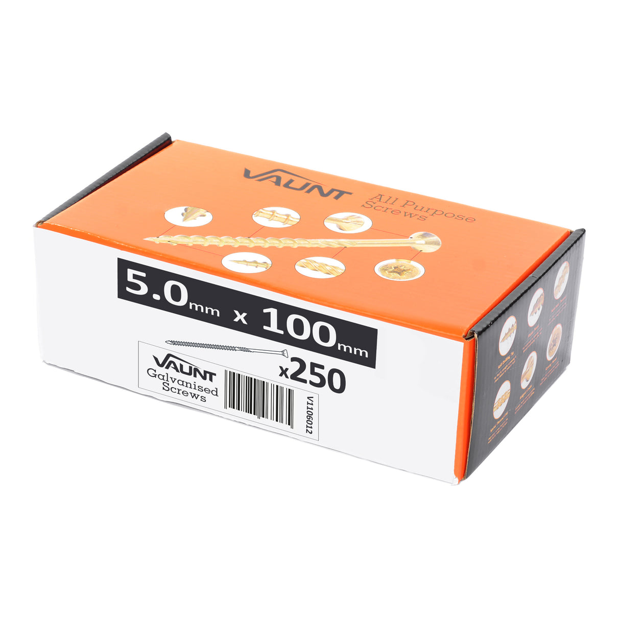 Vaunt - Multi-Purpose Wood Screws - (1000PCS) - Build Greener