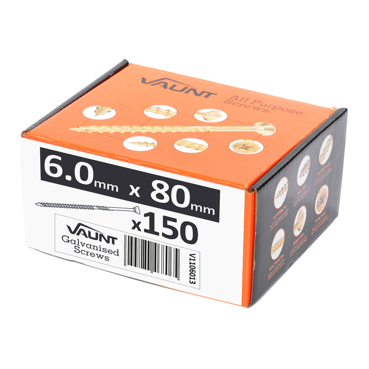 Vaunt - Multi-Purpose Wood Screws - (1000PCS) - Build Greener