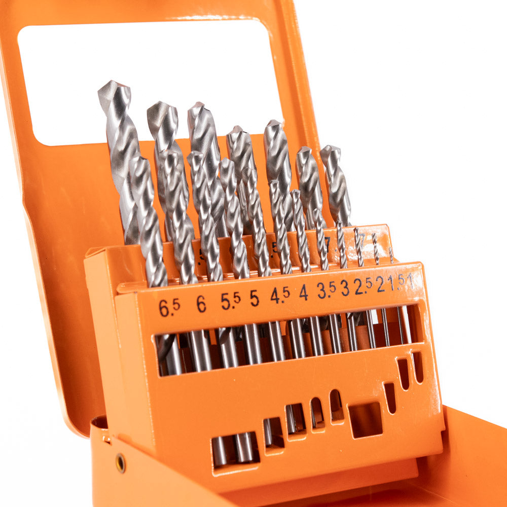 Vaunt - 19 Piece HSS Ground Forged Drill Bit Set