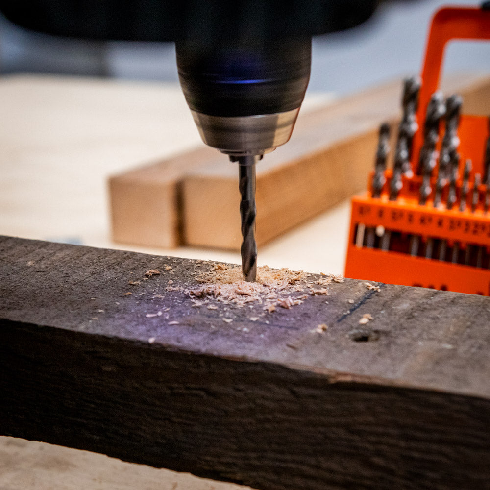 Vaunt - 19 Piece HSS Ground Forged Drill Bit Set