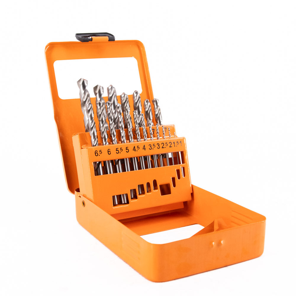 Vaunt - 19 Piece HSS Ground Forged Drill Bit Set