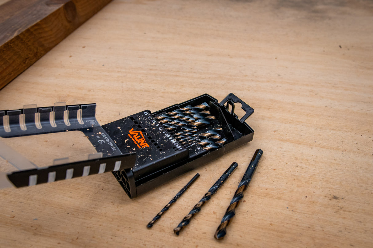 Vaunt - 19 Piece HSS M2 Turbo Drill Bit Set