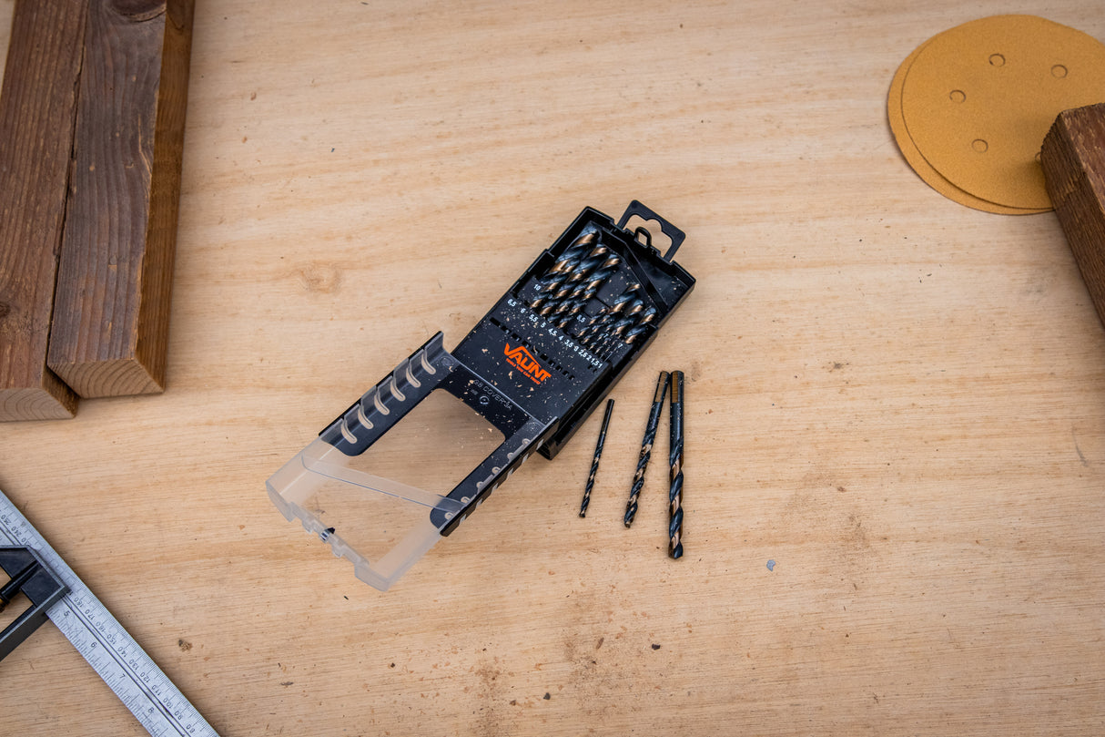 Vaunt - 19 Piece HSS M2 Turbo Drill Bit Set