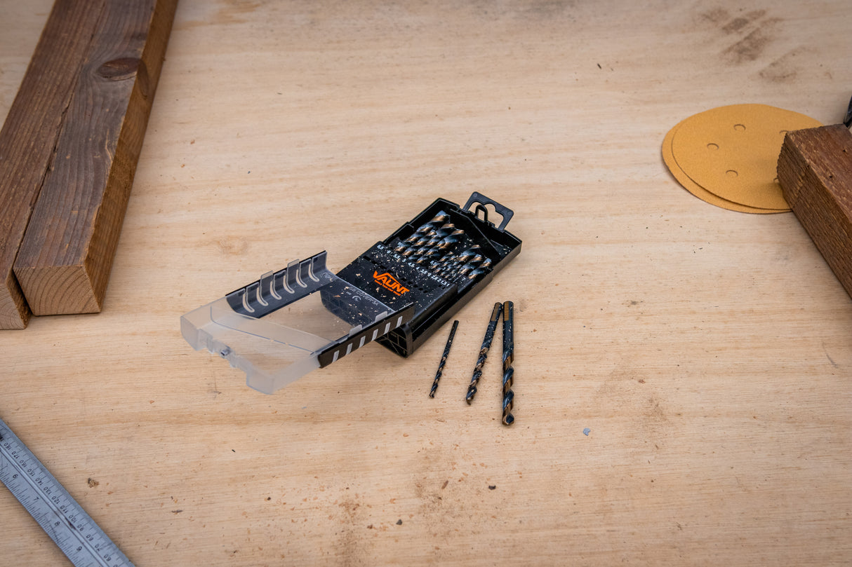 Vaunt - 19 Piece HSS M2 Turbo Drill Bit Set