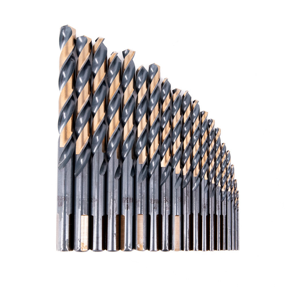 Vaunt - 19 Piece HSS M2 Turbo Drill Bit Set