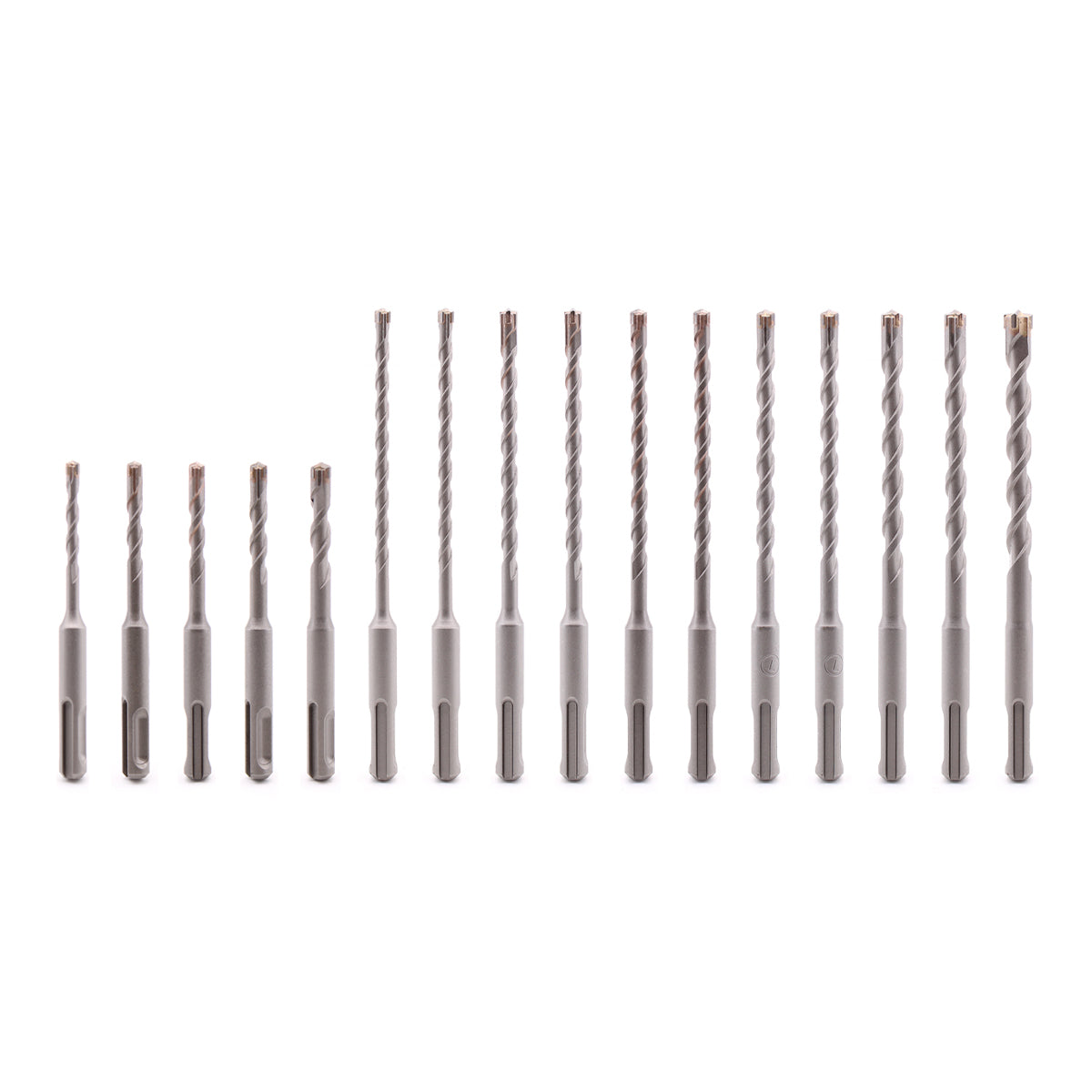 Vaunt - SDS+ Endurance Cross Tip Drill Bit Set - 17 Piece