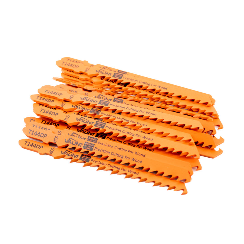 Vaunt Jigsaw Blades Precision Wood Cutting (T144DP) – Pack of 25