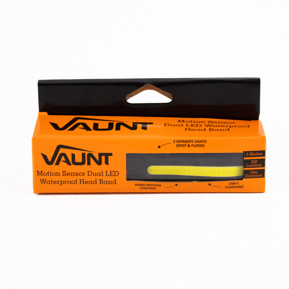 Vaunt - 350 Lumen Spot & Floodlight Headband Torch