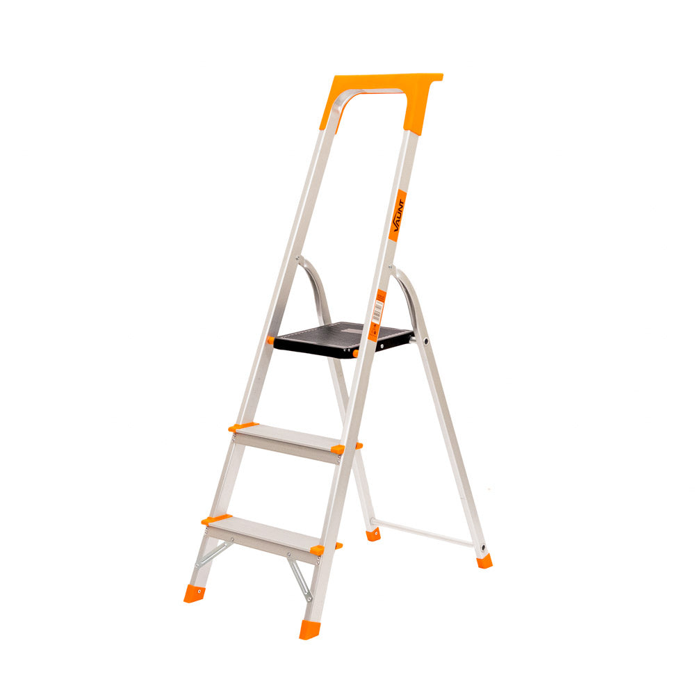 Vaunt - Aluminium Step Ladder with Tool Tray