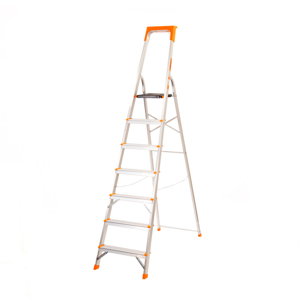 Vaunt - Aluminium Step Ladder with Tool Tray