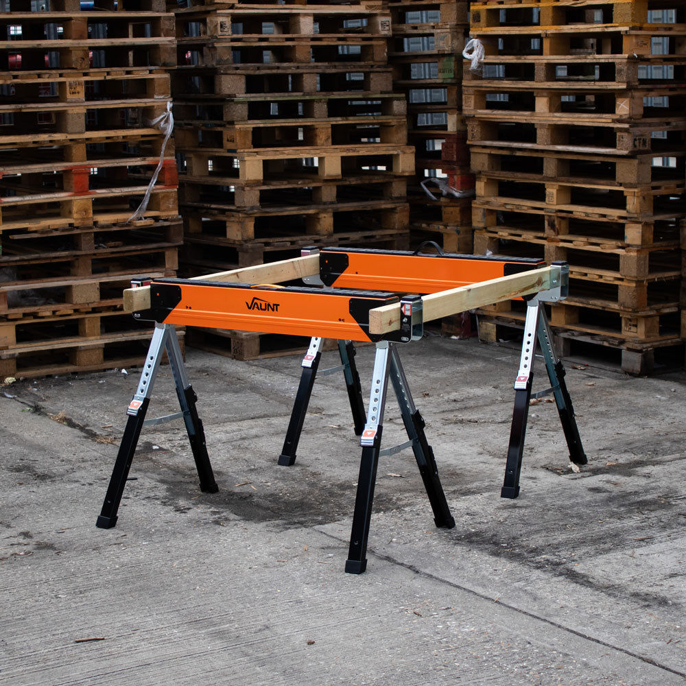 Vaunt - Heavy Duty Saw Horse Twin Pack