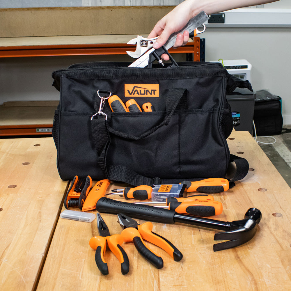 Vaunt - Multiple internal & external pockets Canvas Tool Bag 16