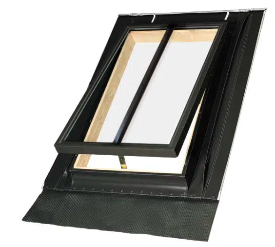 Black framed window