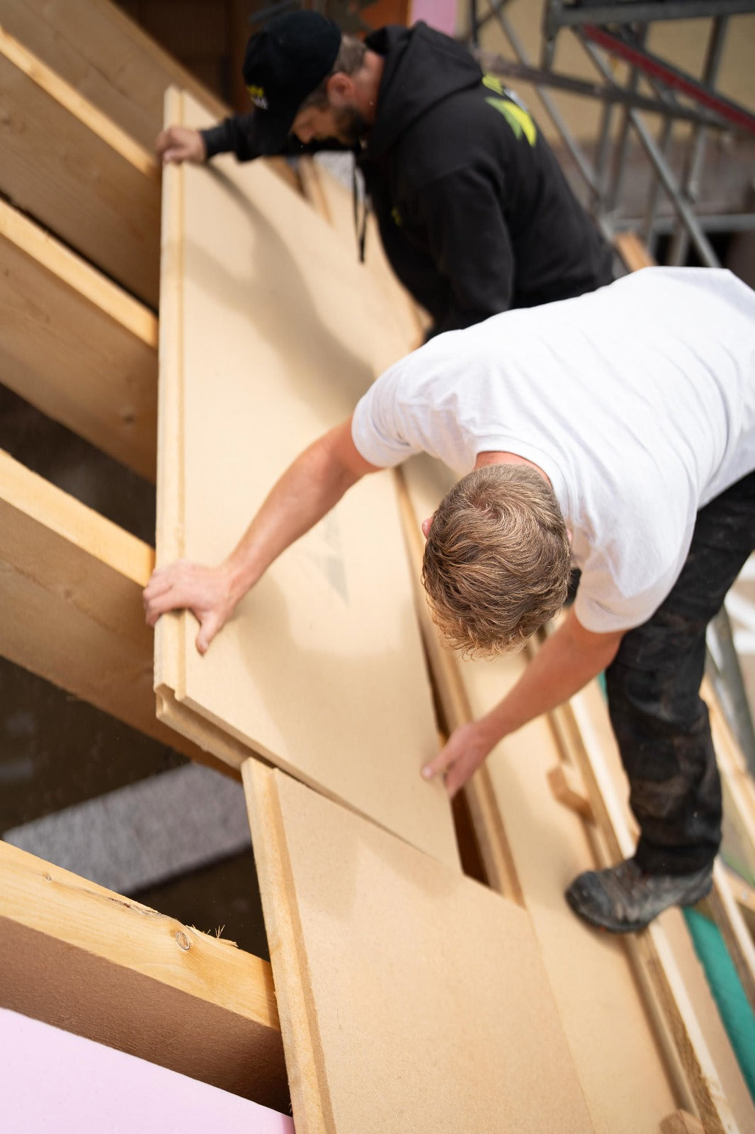 Installing Naturheld Wood Fibre Insulation Board