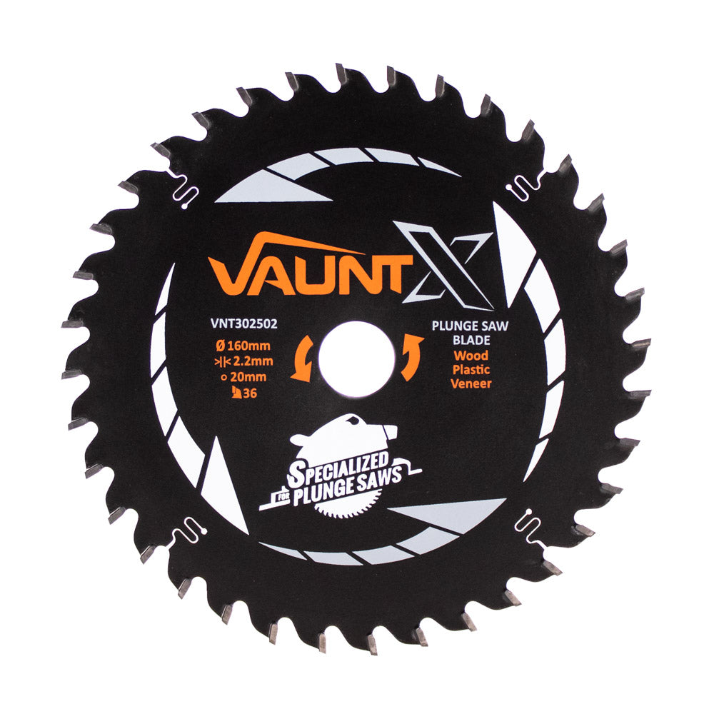 Vaunt X - Circular Plunge & Table Saw Blades