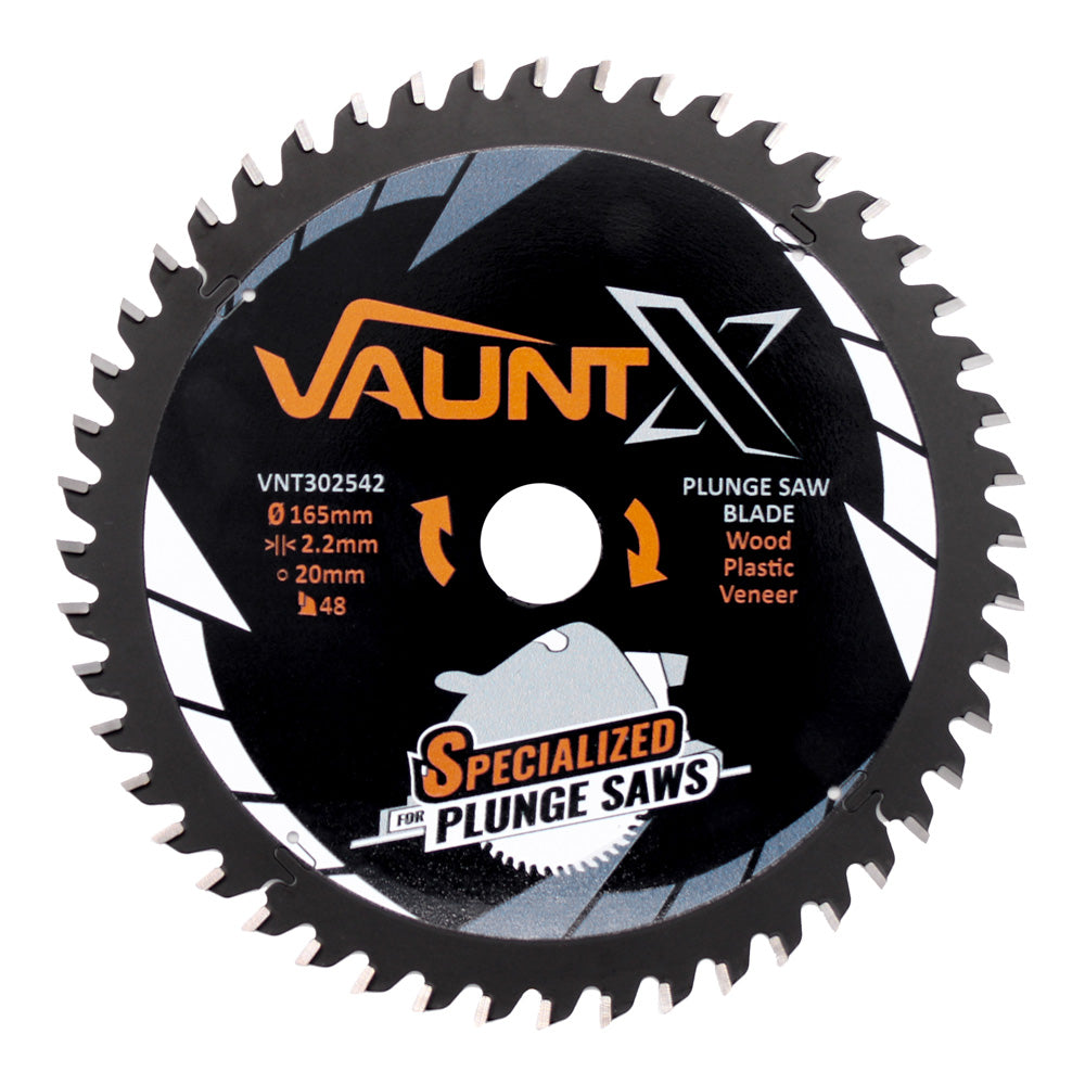 Vaunt X - Circular Plunge & Table Saw Blades