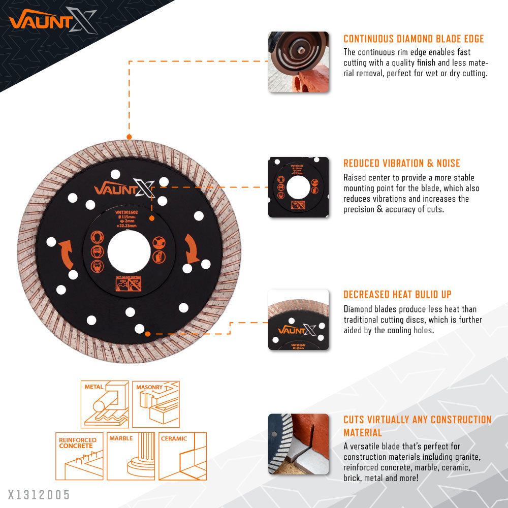 X Diamond Blade Multi-Purpose - Vaunt