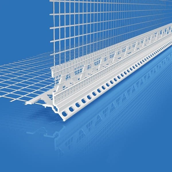 uPVC Corner Bead w/Mesh 2.5m