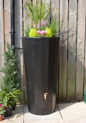 Water Butt - Metropolitan Water Butt Planter Black