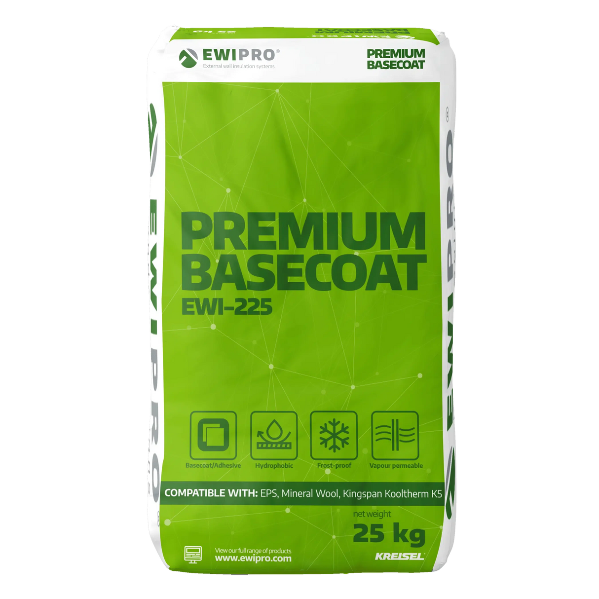 EWI Pro Premium Basecoat (EWI-225) – 25kg