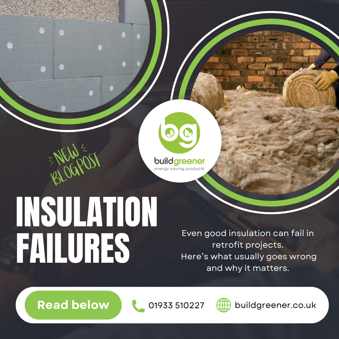 Insulation Failures in Retrofit Projects: What Usually Goes Wrong