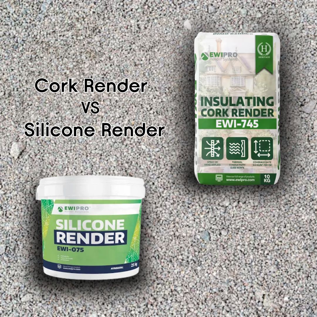 Cork Render vs Silicone Render: Which Is Greener and More Efficient?