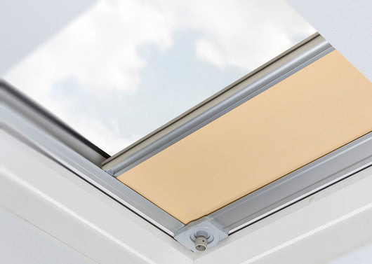 Electric Blackout Blind to Suit Flat Roof Windows beige