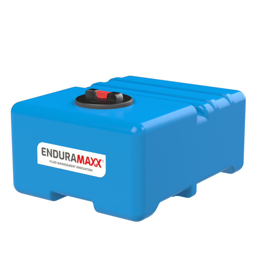 Squat Rainwater Harvesting Tank blue 240L