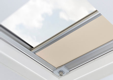 Electric Blackout Blind to Suit Flat Roof Windows beige