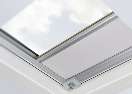 Electric Blackout Blind to Suit Flat Roof Windows grey
