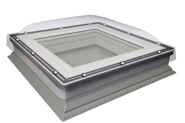 Non-Opening Domed Flat Roof Window